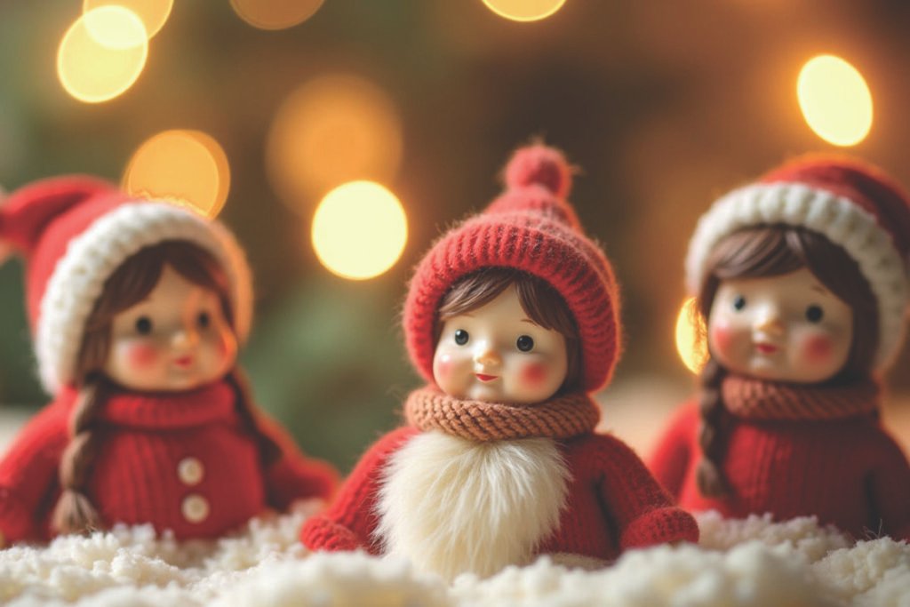 Figuritas navideñas pequeñas y cute para decorar